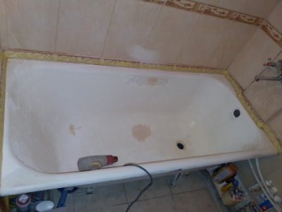 Покрытие чугунной ванны в Кельменцы